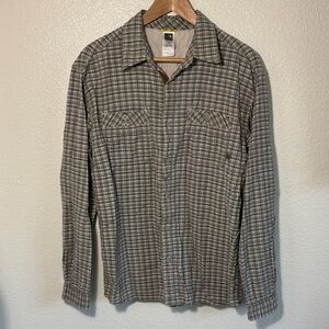 The North Face A5 Series Plaid Shirt Size Medium | outdoor | gorpcore | casual
